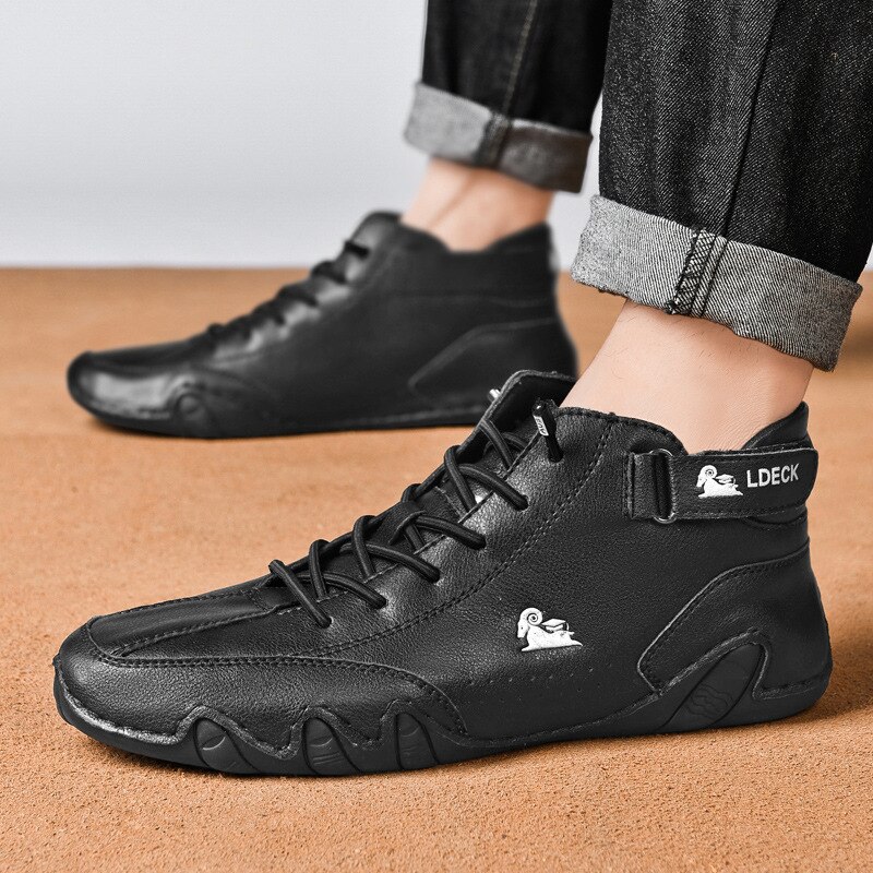 Мужские ботинки, повседневная  – обзор и цена Waterproof Goretex Running Shoes